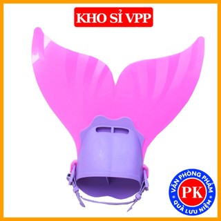 [FREESHIP] Chân vịt bơi nàng tiên cá kết hợp với đồ bơi nàng tiên cá dành cho trẻ em và người lớn màu xanh màu hồng E81