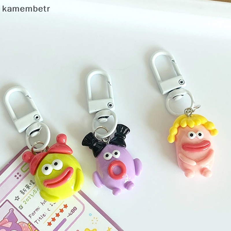 Kam Móc Khóa Hình Búp Bê Quái Vật Hoạt Hình Vui Nhộn Trang Trí Ba Lô / Túi Xách / Ô Tô n