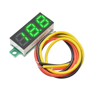 Dc Vôn Kế Điện Tử mini 0-100v 0.28 inch3