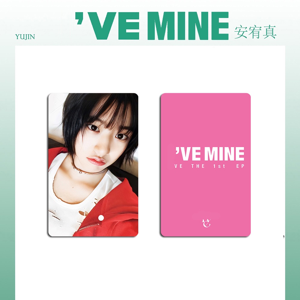 Bộ Hình Thẻ Nhóm Nhạc kpop I 'Ve mine am I' Ve 1st