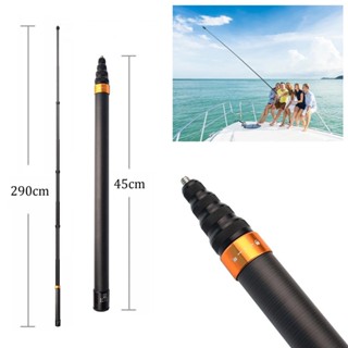  Gậy Selfie vô hình bằng sợi Carbon siêu dài 2,9m cho Insta360 X4 one x2 X3   DJI Action 3   GoPro 11 12 10 Camera Selfie Stick 