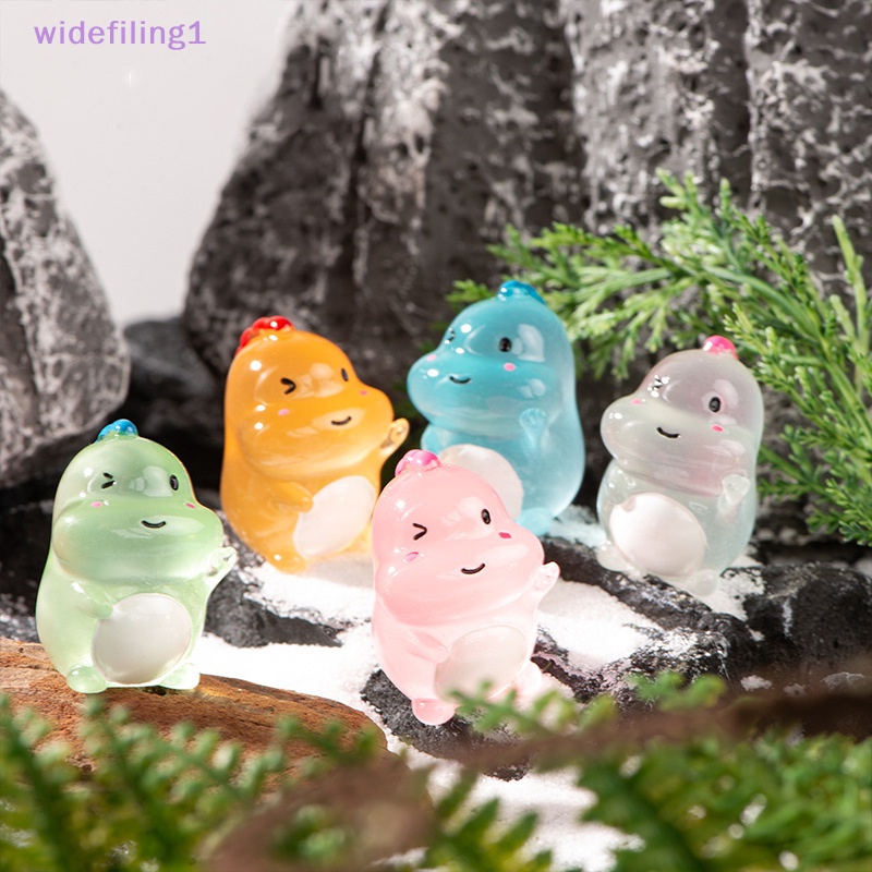 Đồ Chơi Khủng Long mini Bằng Nhựa resin Phát Sáng Trong Bóng Tối Dễ Thương Rộng Rãi 1 Dành Cho Trẻ Em Trang Trí Bàn Làm Việc