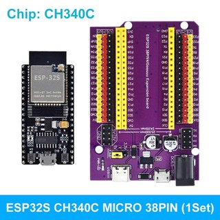 ESP32 Development Board TYPE-C/MICRO USB CP2102 WiFi+Bluetooth Dual Core ESP32-DevKitC-32 ESP-WROOM-32 Expansion 38PIN