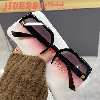 JIUERBA Kính Mát oversized Gọng Vuông Thời Trang Cho Nữ