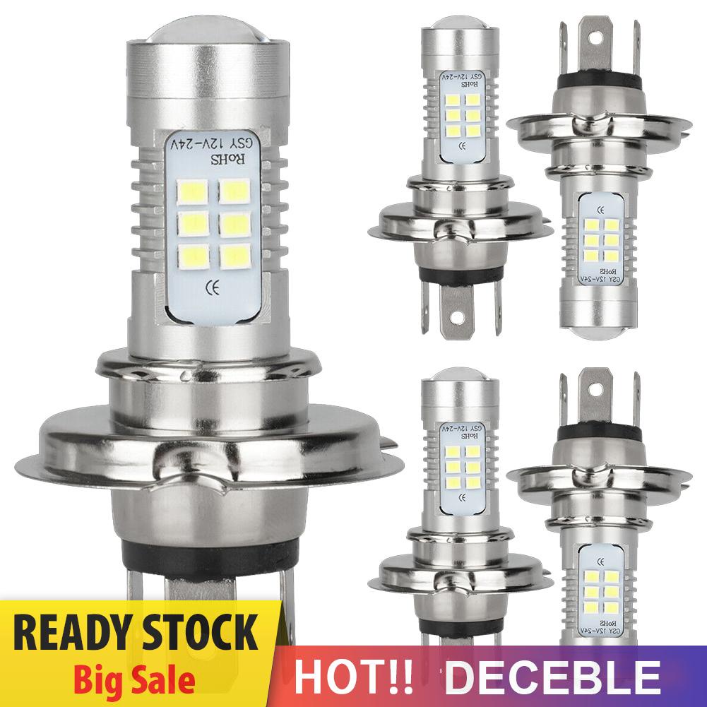 Bóng Đèn Pha led h4 9003 hb2 6000k 220w 12v 15000lm Bằng Nhôm Chuyên Dụng Cho Xe Hơi