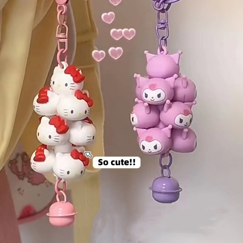 Sanrio Móc Khóa Hình Thỏ melody Cinnamoroll Dễ Thương