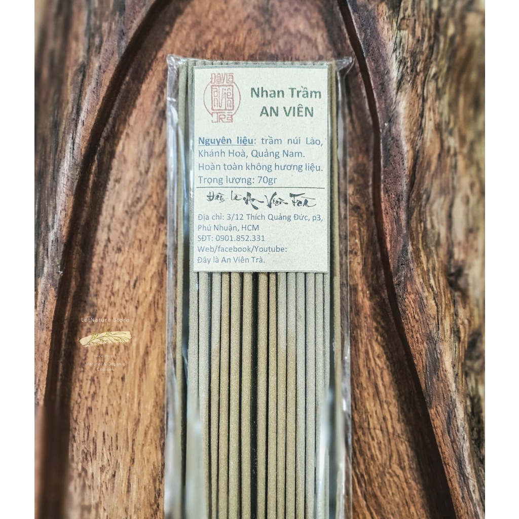 Nụ trầm & nhang trầm sạch - trầm núi Lào Khánh Hòa - An Viên