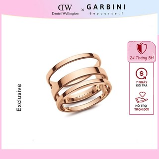 Nhẫn Daniel Wellington Elan Triad Ring Rose Gold DW - Garbini