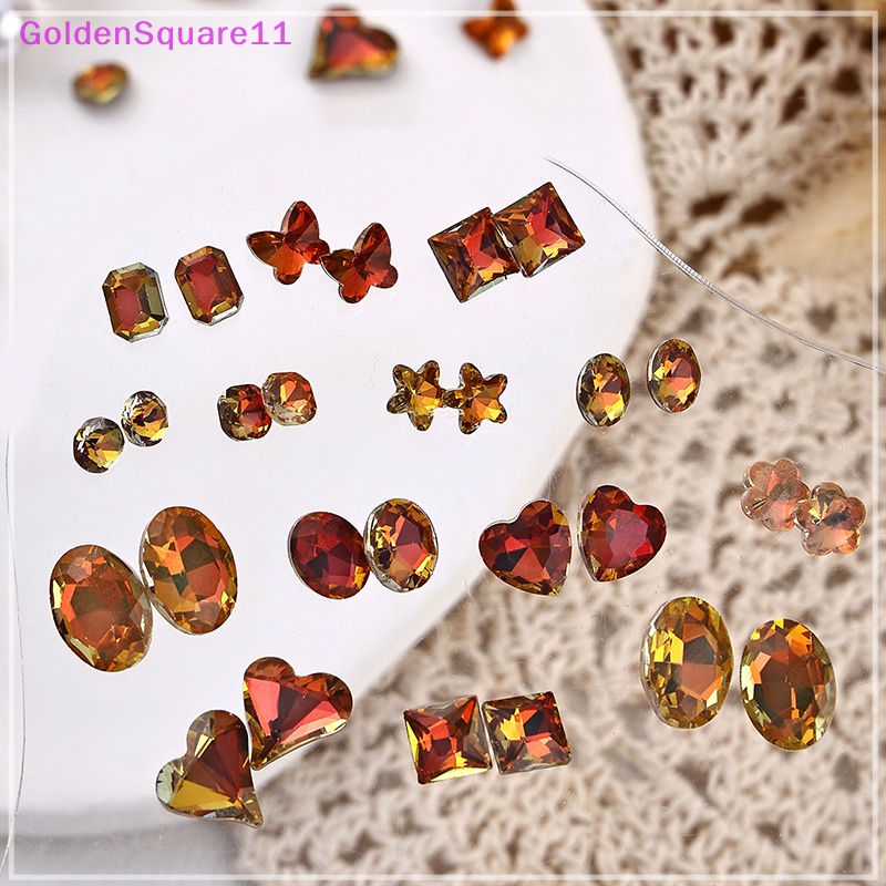 Bộ 30 Hạt Đá 3d Lấp Lánh Trang Trí Móng Tay Nghệ Thuật Cho Nữ