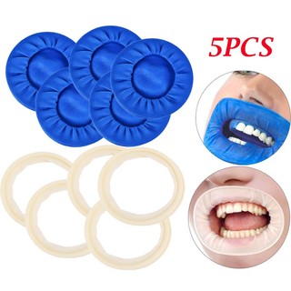 5pcs Nha khoa Đập cao su dùng một lần Thiết bị mở miệng vô trùng Thiết bị mở đập cao su Dụng cụ nha khoa