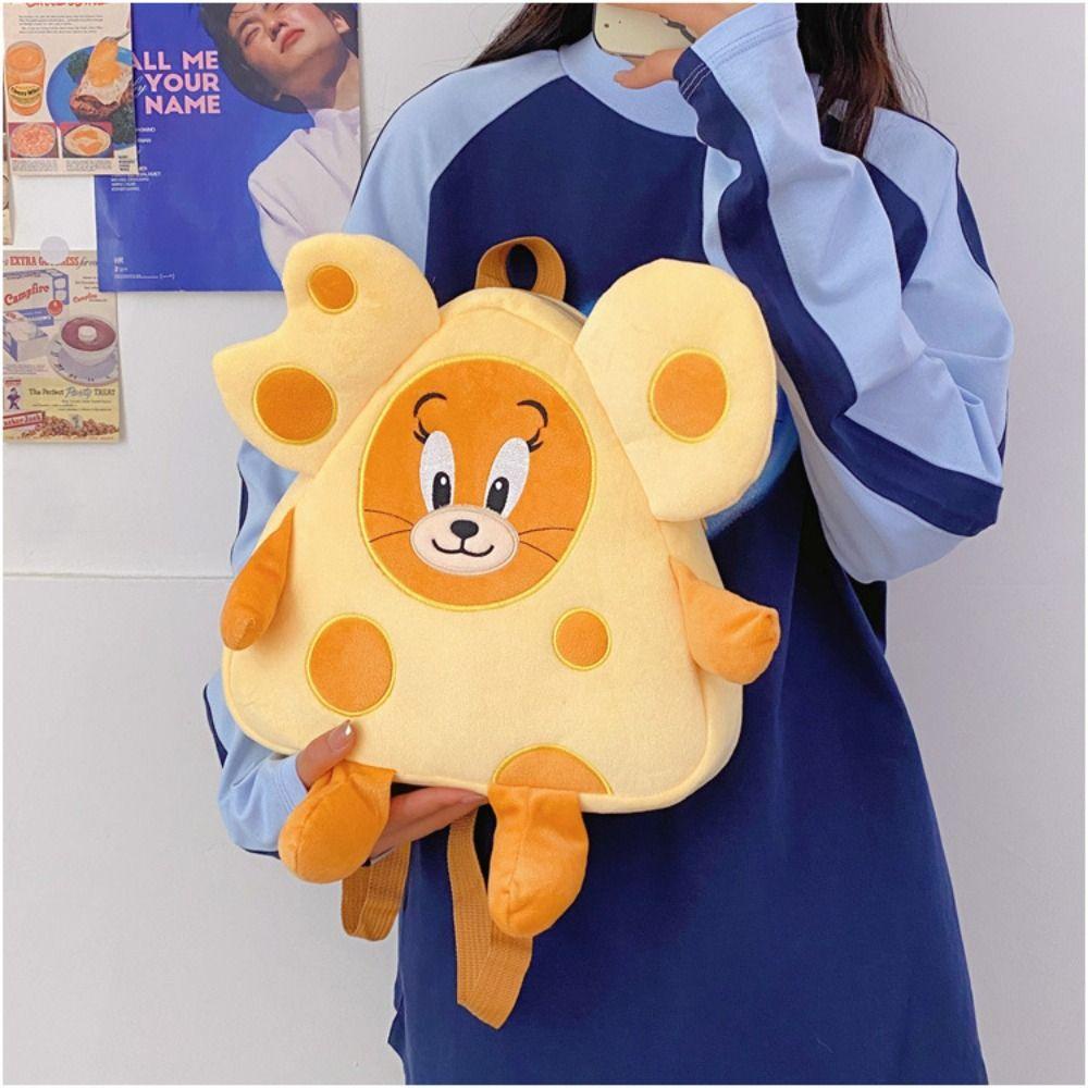 Desmond Ba Lô Bông Hình Búp Bê Hoạt Hình tom and jerry Ngọt Ngào Sáng Tạo Cho Nữ Sinh