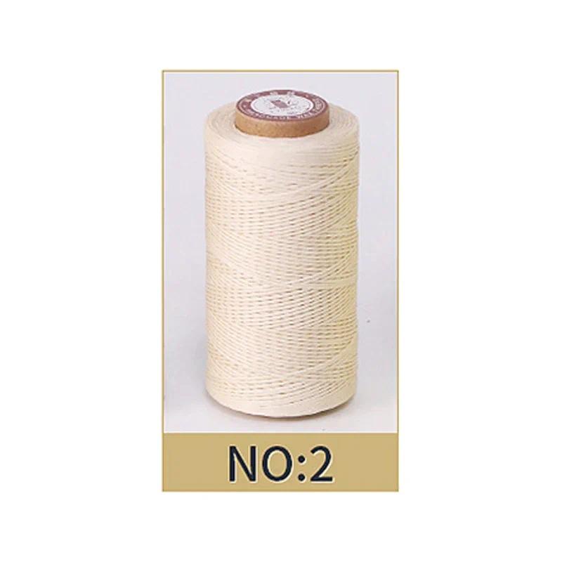 Cuộn Chỉ Sáp Dày 0.8mm Dài 50m Chuyên Dụng Làm Đồ Da Thủ Công