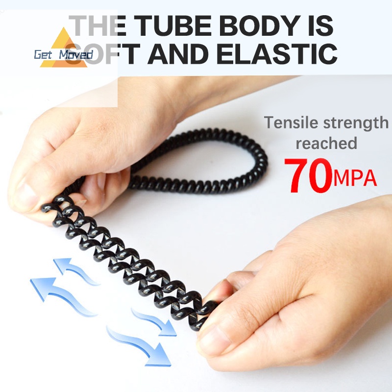 Dây Cáp Xoắn Ốc Co Giãn 90cm Bảo Vệ Dây Phanh Điện Tử Cho ninebot m365 Mới