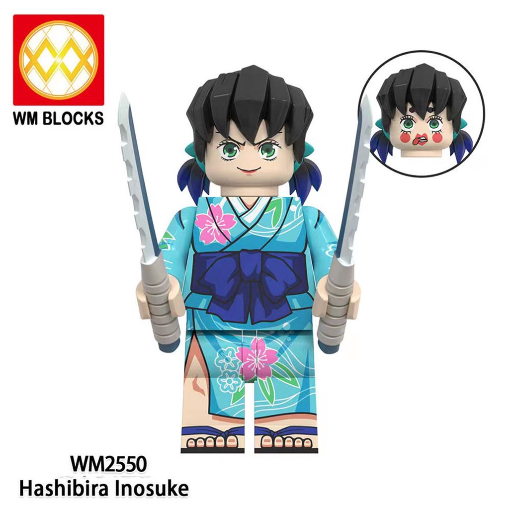 Đồ Chơi Lắp Ráp Mô Hình Nhân Vật anime demon slayer tanjiro