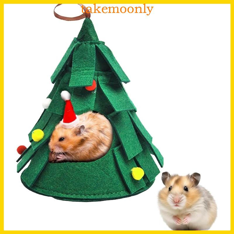 Nhà Đồ Chơi Cho Chuột hamster Ẩn Trong Giáng Sinh
