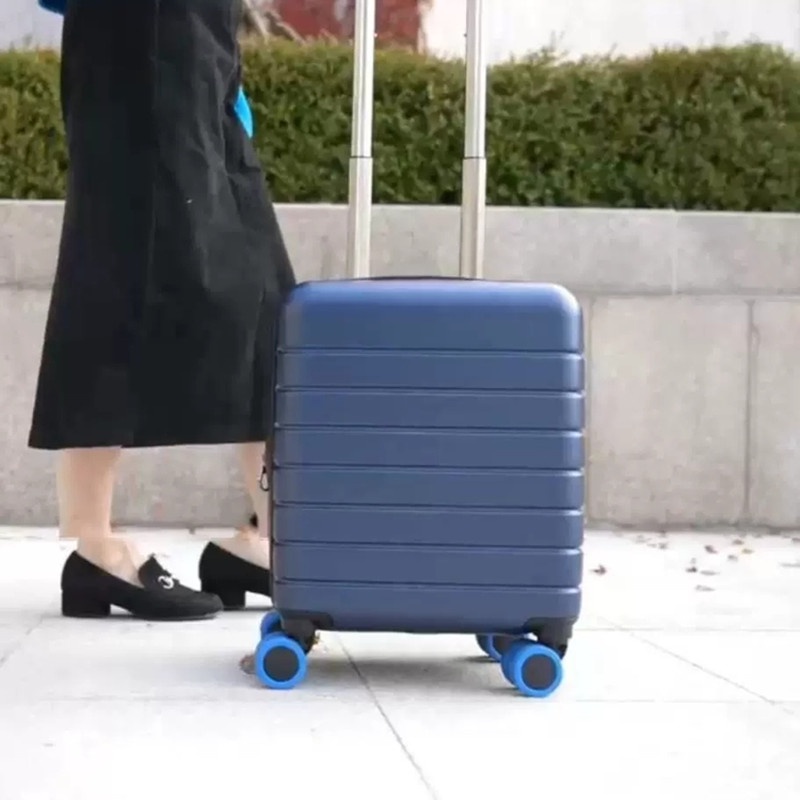 Bộ 4 Món Gồm Túi Hành Lý Silicon Màu Trơn Bảo Vệ Cho Hành Lý / Bánh Xe Kéo