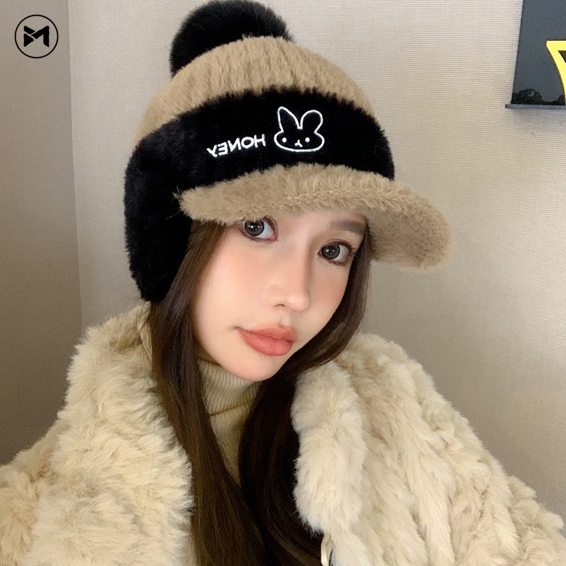 Nón Len Che Tai Giữ Ấm Thời Trang Mới 2023