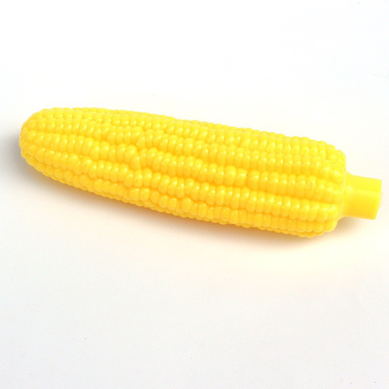 HOẢ TỐC | Đồ chơi trái bắp cao su chút chít cho cho mèo / Quả ngô nhựa gặm bíp bíp cho thú cưng - Tạp Hóa Thú Cưng Happy