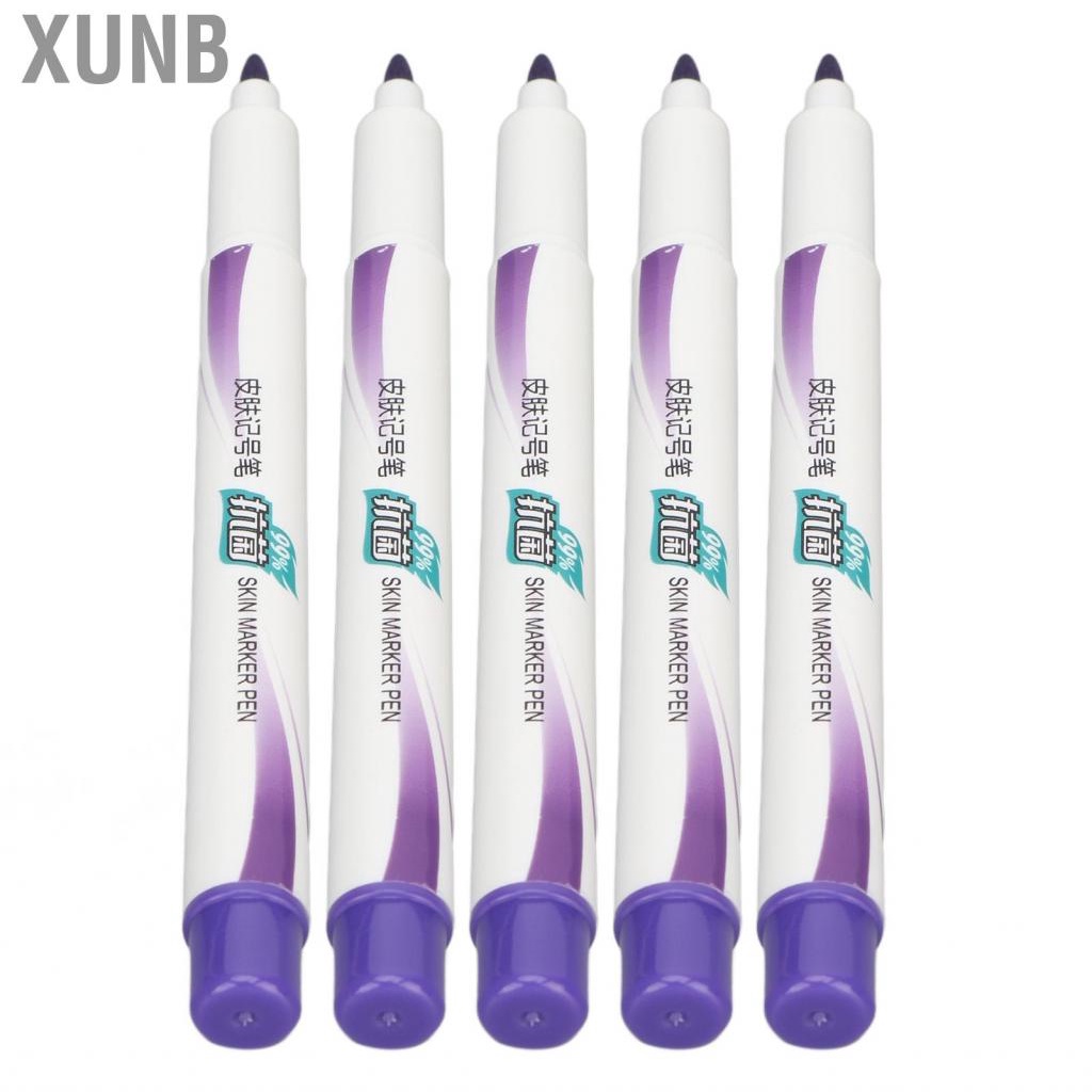 Xunb 5 Set Tattoo Marker Pen Ruler Washable Positioning  Microblading Eye GDT