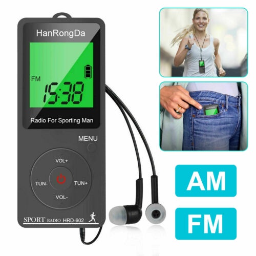 Máy đếm bước sóng vô tuyến kỹ thuật số AM / FM bỏ túi di động Bộ thu v