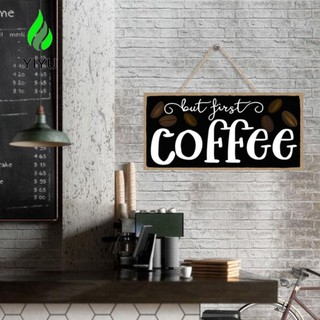 YIYU Bảng Gỗ Treo Trang Trí Quán Cà Phê Phong Cách vintage Sáng Tạo