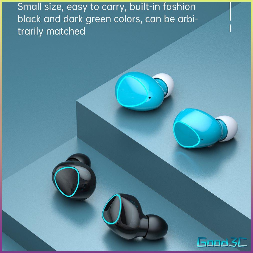 M22 LED Digital Display Earphones Two-person Wireless Couple Earphone