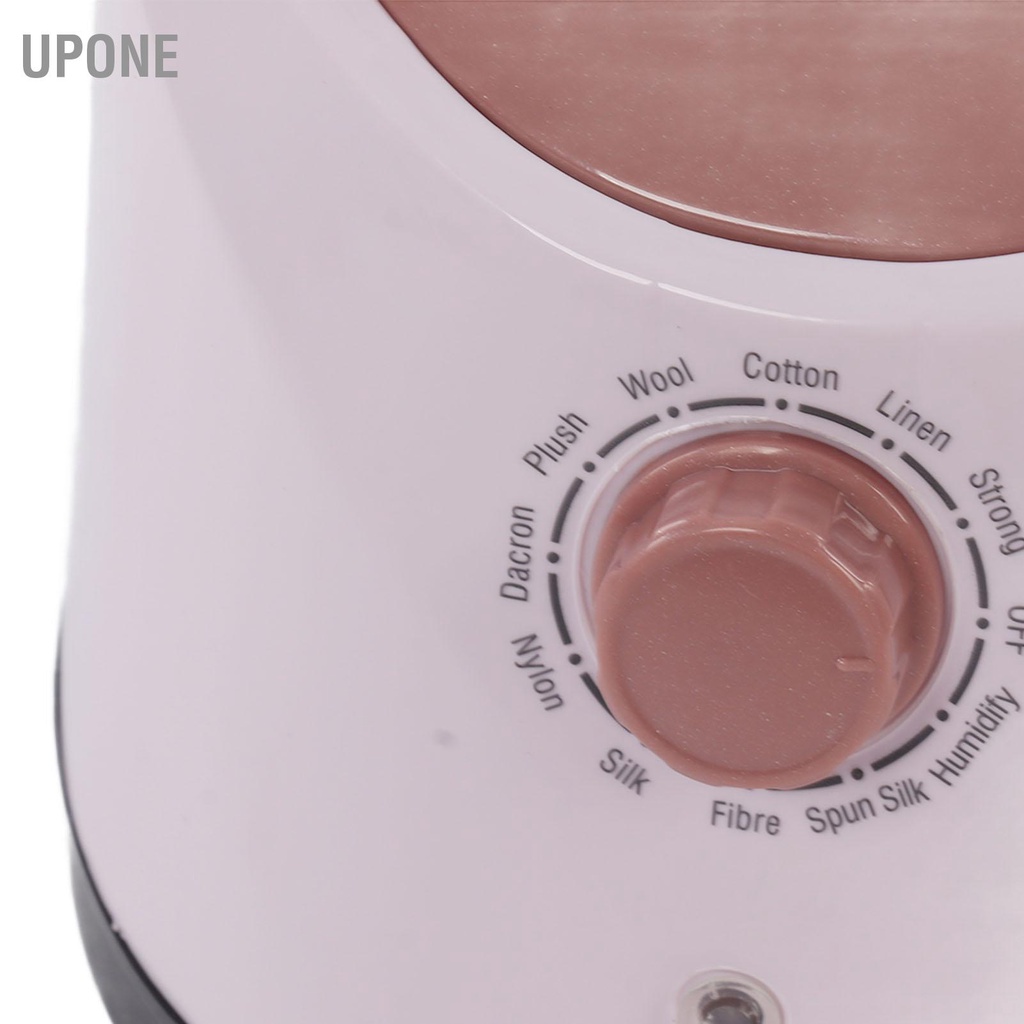 UPONE Bàn ủi hơi nước đứng vải có móc treo màu hồng 2000W EU Plug 220V may mặc mạnh mẽ cho gia đình