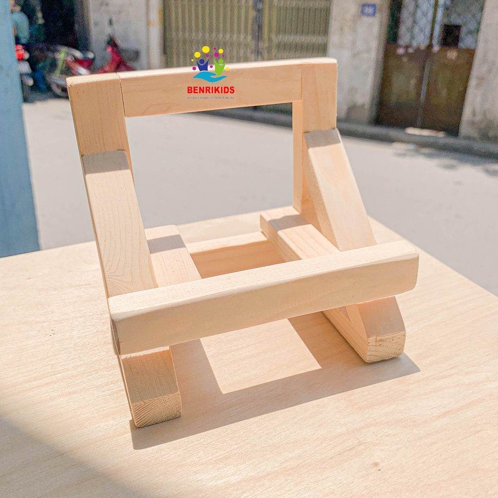 Giá Đỡ Điện Thoại Bằng Gỗ Kệ Để Điện Thoại Để Bàn Xem Phim, Nghe Nhạc