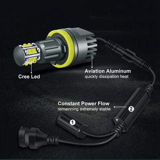 🔥🔥Bóng Đèn Pha LED H8 6000K 120W Cho BMW E60 E61 E63 X5 E70 X6 E71 E90 E91 E92 E93 M3 E89 E82