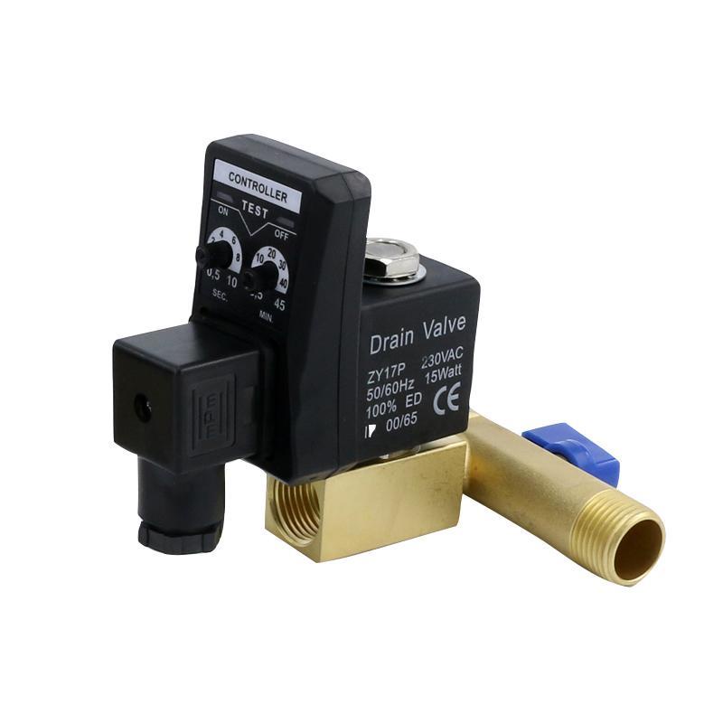 Van thoát nước điện tử tự động van thoát nước Thời gian van xả khí Máy nén khí Van điện từ máy sấy k
