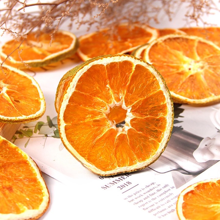 Cam Thái Lát Sấy Khô 100gr Trà Cam Vàng Khô Tự Nhiên Thơm Ngon Trà Detox Hoa Quả chuẩn loại 1