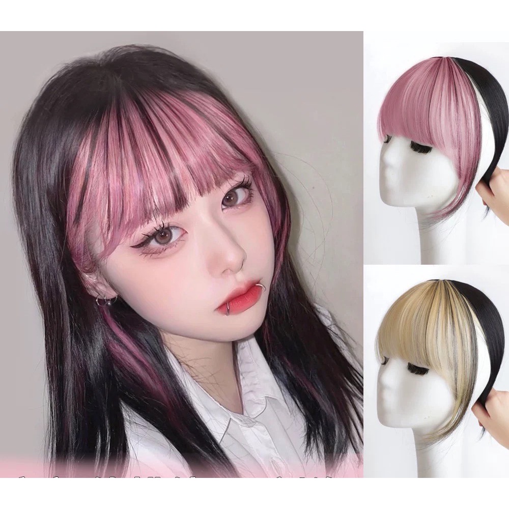 Mái Thưa Giả 3D Màu Ombre, Mái Giả Che Hói Tự Nhiên Dễ Dàng Tạo Kiểu QiQiShop
