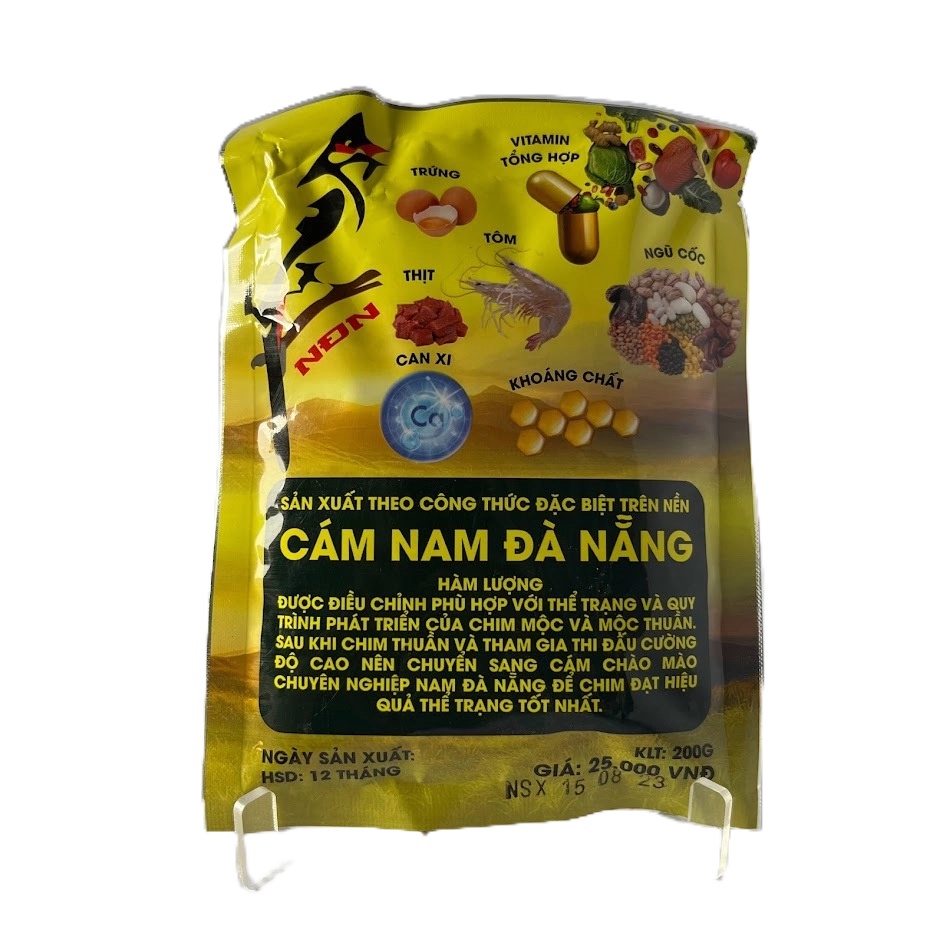 Cám Chào Mào Nam Đà Nẵng đấu, đấu Vip, Mộc thuần gói 200g Chính hãng Kabosa