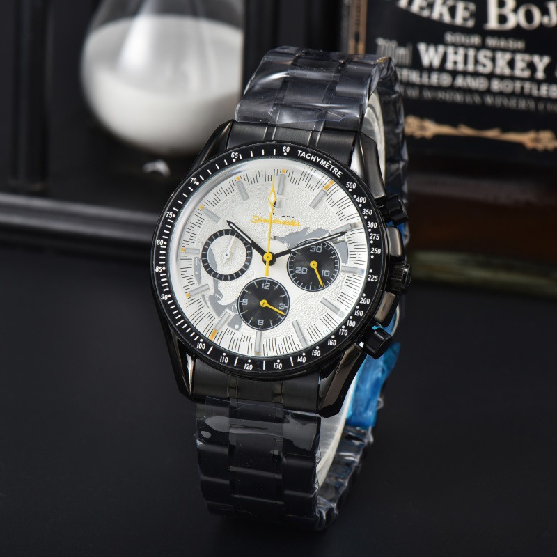 Đồng Hồ quartz Dây Đeo Màu Trơn Cá Tính Cho Nam