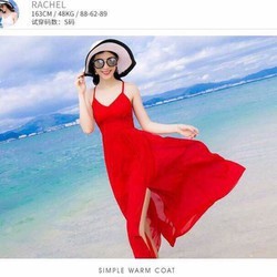 Đầm maxi đi biển siêu xinh
