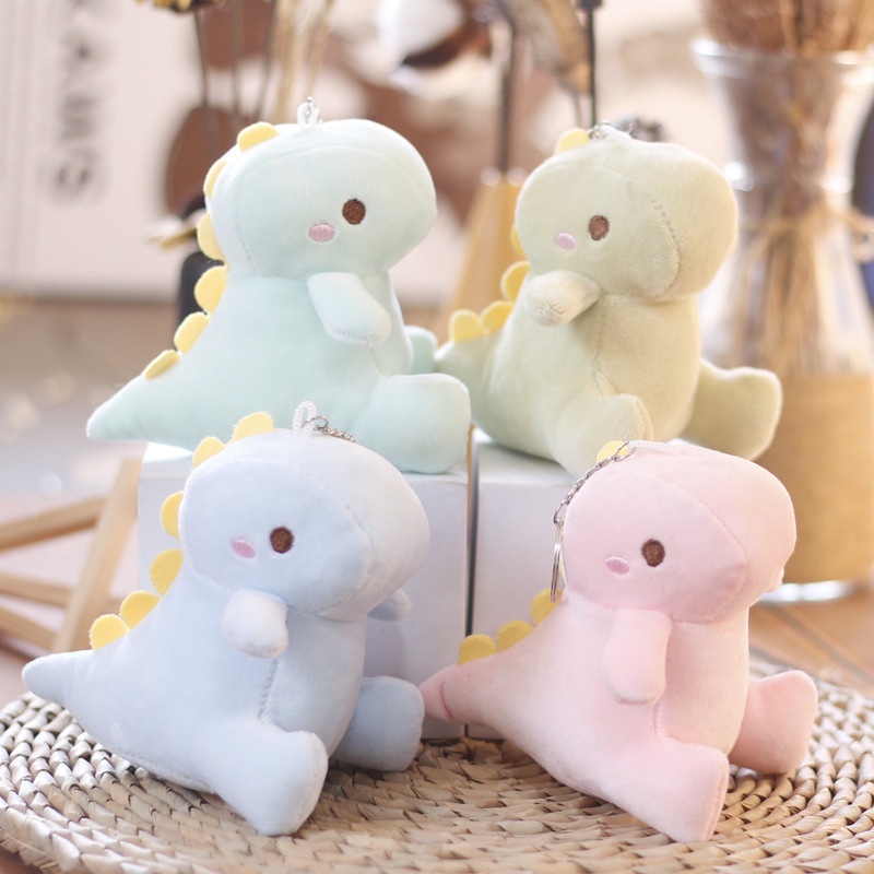Thú Nhồi Bông Hình Khủng Long Đang Ngồi Dễ Thương 12cm