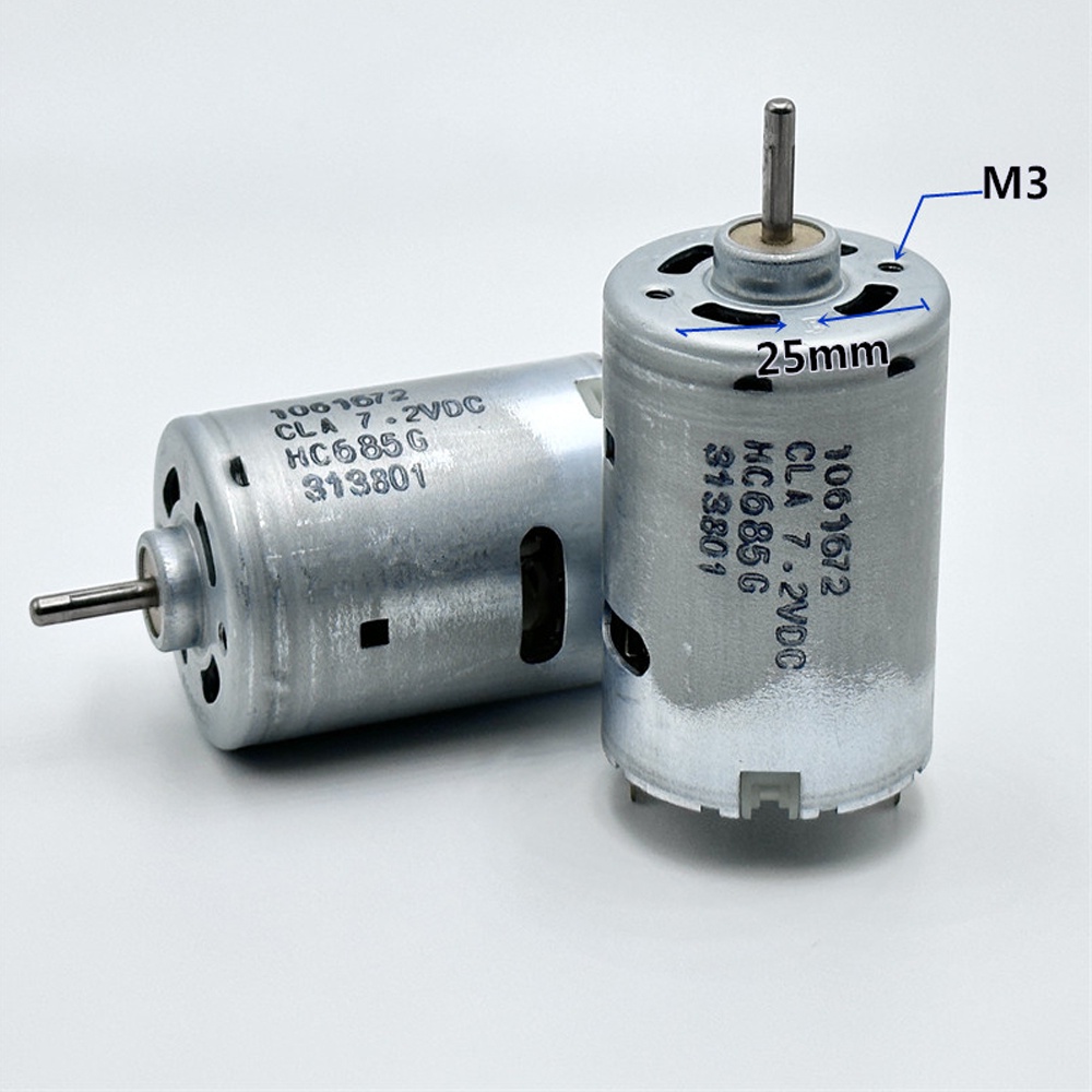 Rs-545 Động Cơ Điện micro 36mm dc 3.7v 5v 6v 7.4v 23500rpm Tự Lắp Ráp Mô Hình Đồ Chơi