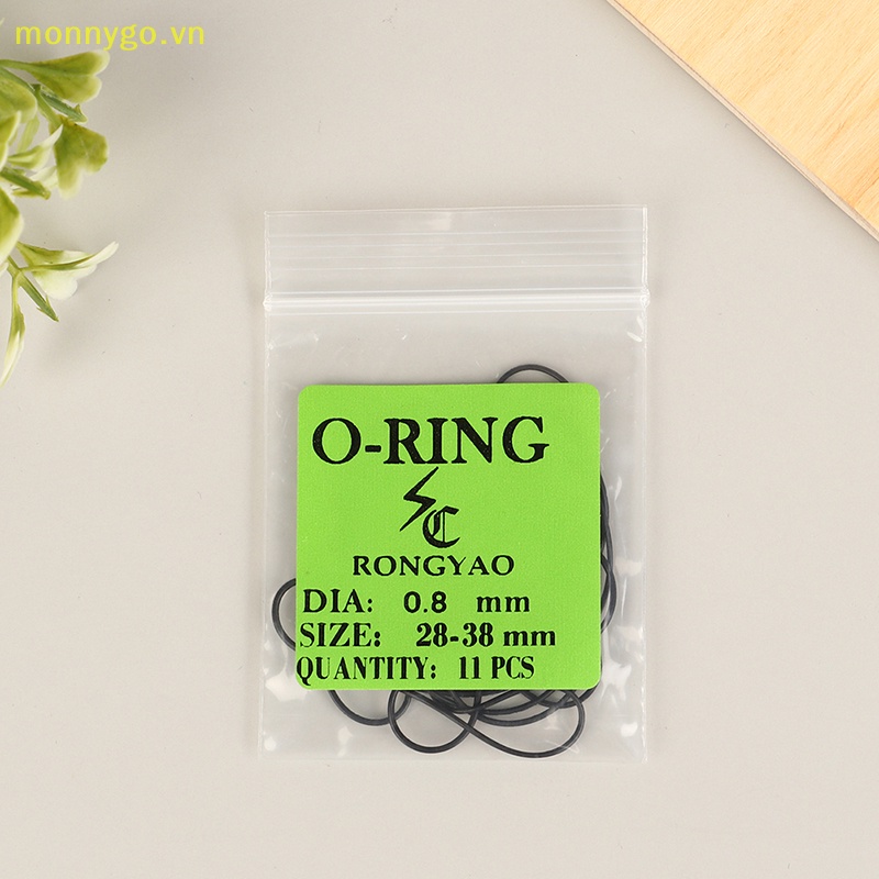 1 Gói Vòng Đệm Cao Su Chống Nước 0.5 / 0.6 / 0.7 / 0.8mm Cho Đồng Hồ Đeo Tay vn