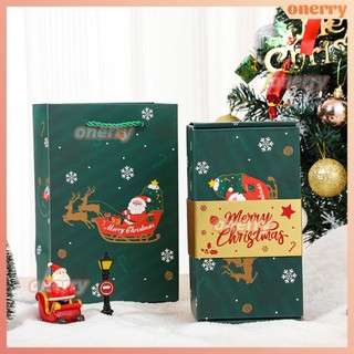 Hộp nhảy bất ngờ giáng sinh hộp quà sáng tạo sinh nhật gấp nảy hộp quà tặng phong bì màu đỏ onerryvn