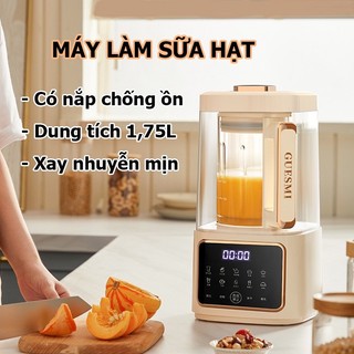Máy làm sữa hạt đa năng Guesmi 1750ml , máy làm sữa đậu nành, chính hãng, bảo hành 12 tháng