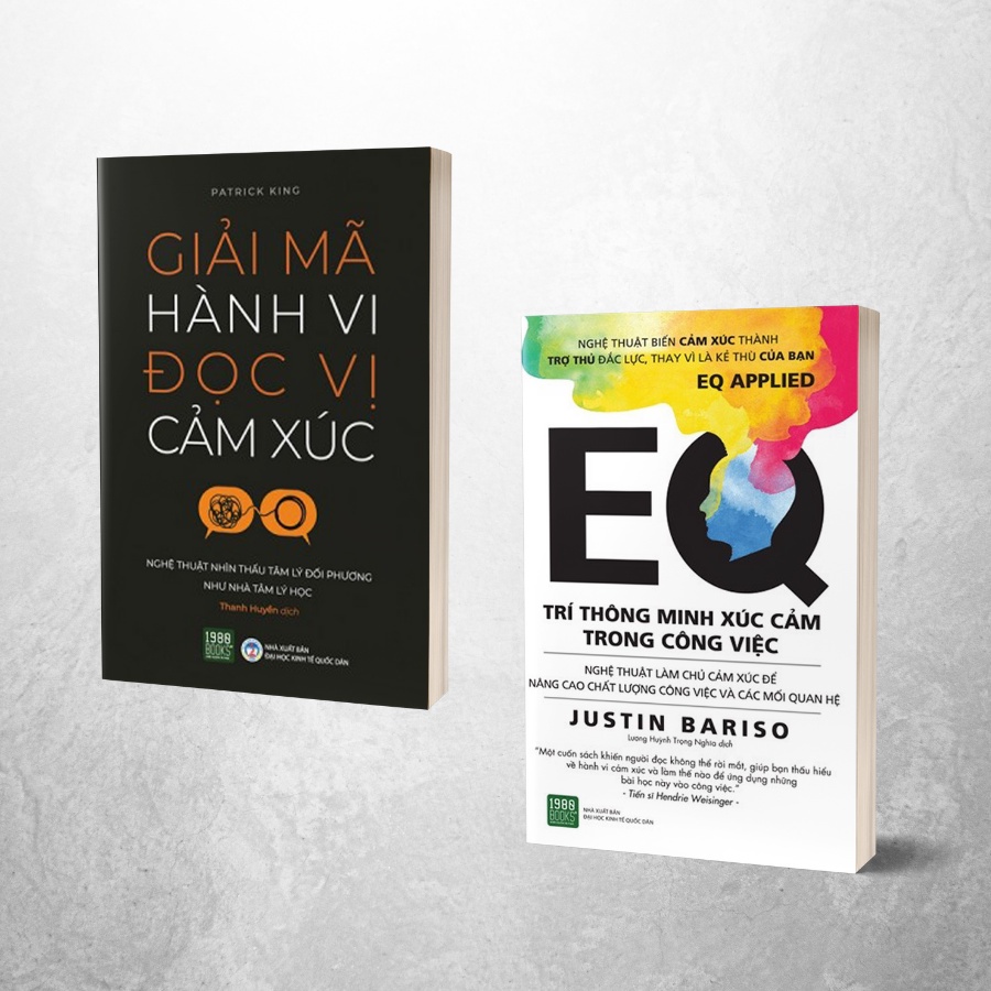 Combo - Giải mã hành vi đọc vị cảm xúc + EQ - Nghệ thuật là chủ cảm xúc trong công việc
