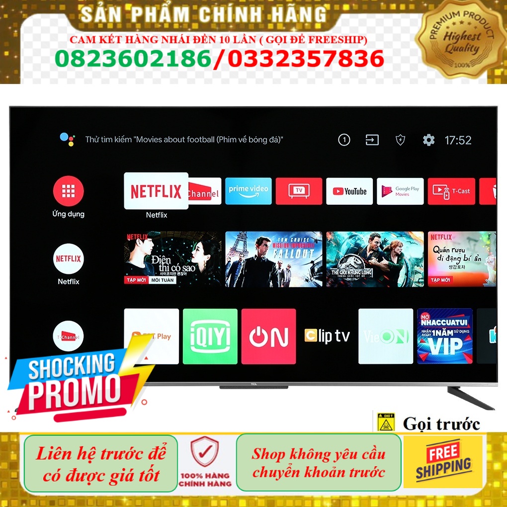 -&gt;&gt; Android Tivi QLED TCL 4K 65 inch 65Q726