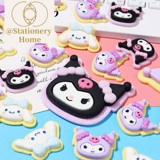 [Trang trí quyến rũ] Phim hoạt hình dễ thương Kuromi Series 3D Sáng tạo độc đáo Nhãn dán tủ lạnh từ tính Trang trí