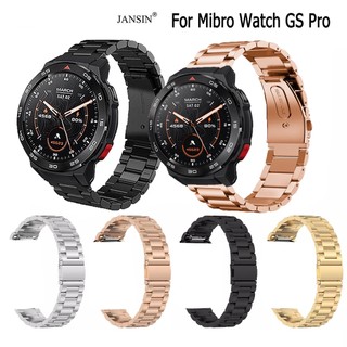 Jansin Dây đeo thay thế bằng kim loại dạng lưới thời trang cho Mibro Watch GS Pro