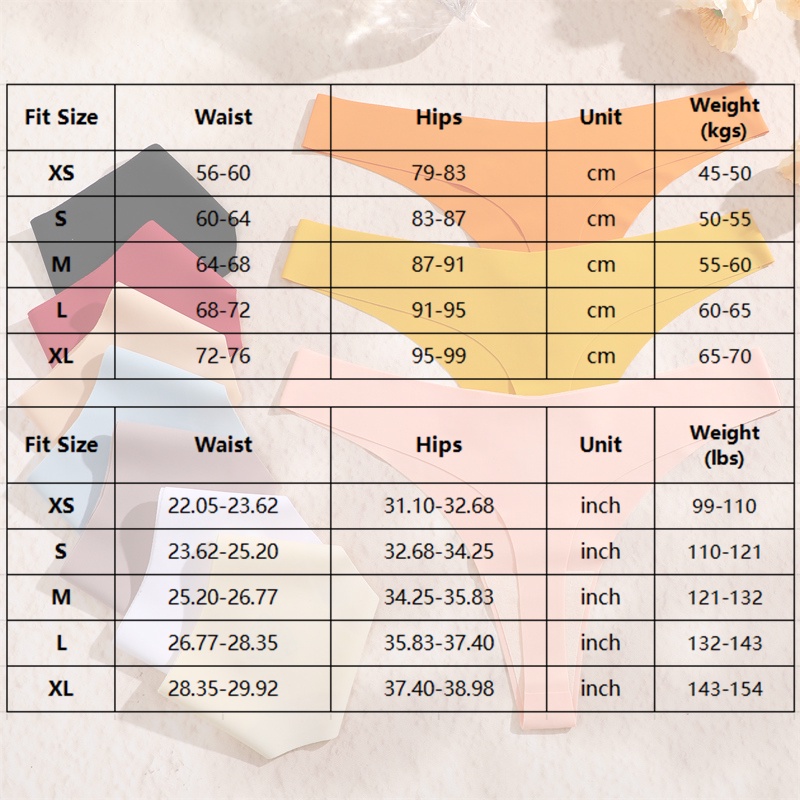 Quần lót TAKETALK chữ T không đường may 10 màu thoải mái gợi cảm cho nữ