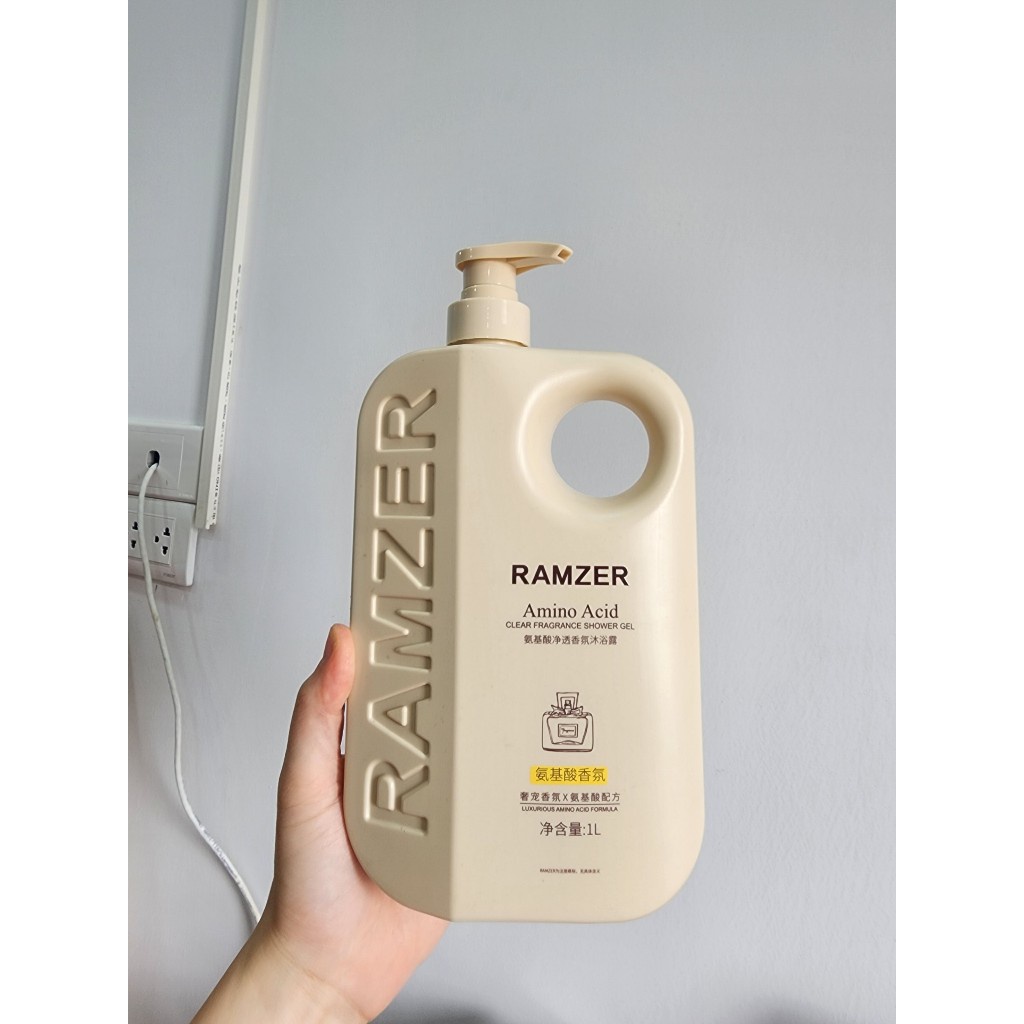 Sữa Tắm Ramzer Hương Nước Hoa Cao Cấp, Chứa Amino Acid Dưỡng Ẩm Sâu  Nuôi Dưỡng Và Nâng Niu Làn Da