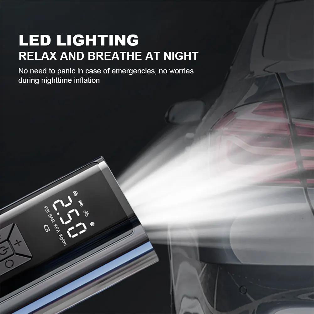 Máy Bơm Lốp Xe Hơi / Tàu Thuyền / Xe Máy Không Dây Di Động 6000mah 12v 150psi Chất Lượng Cao