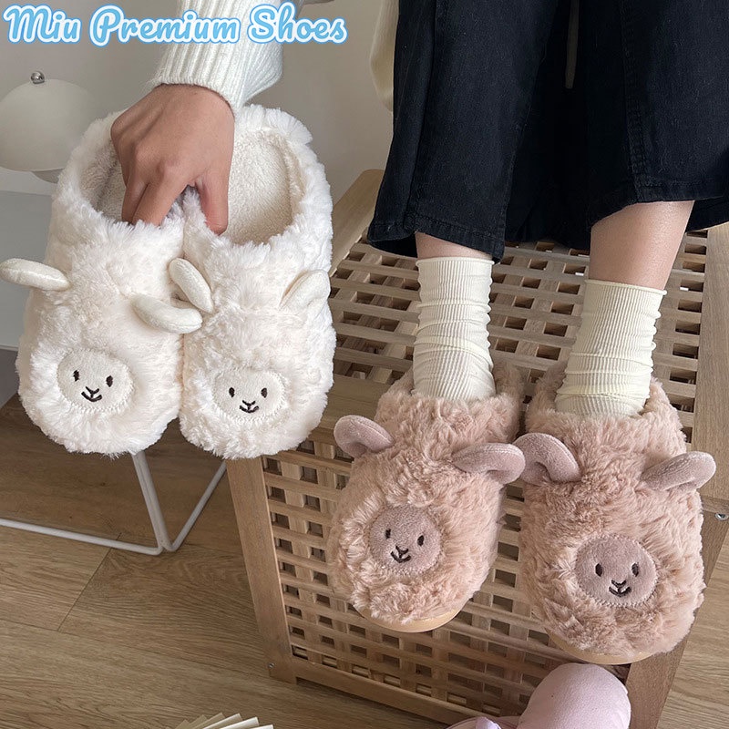 Dép Bông Đi Trong Nhà Chống Trượt Hình Hoạt Hình Đáng Yêu Cho Nữ