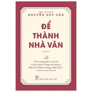 Sách để thành nhà văn - ts thu giang
