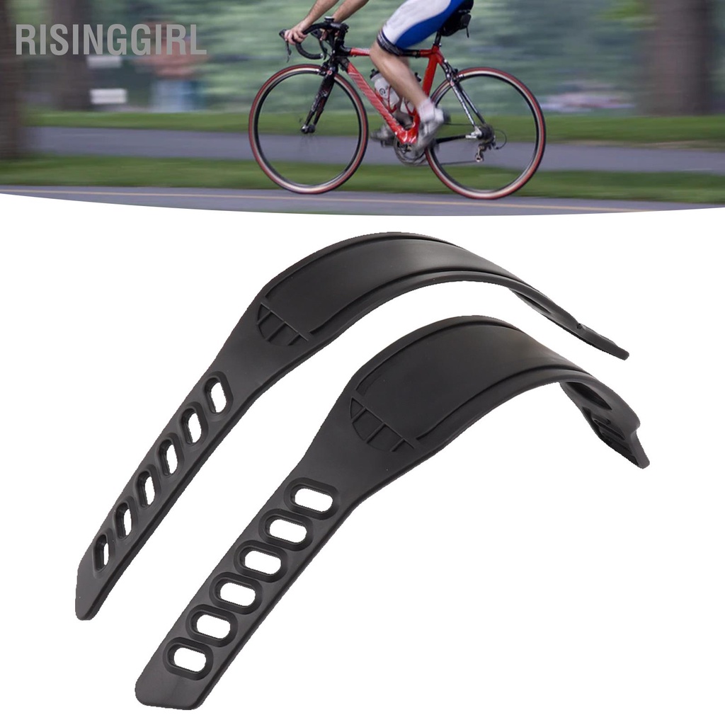 RisingGirl 2 Chiếc Xe Đạp Tập Thể Dục Bàn Dây Nhựa Có Điều Chỉnh Độ Dài Đa Năng Ngón Chân Kẹp Đeo Cho Gym Tại Nhà Đi